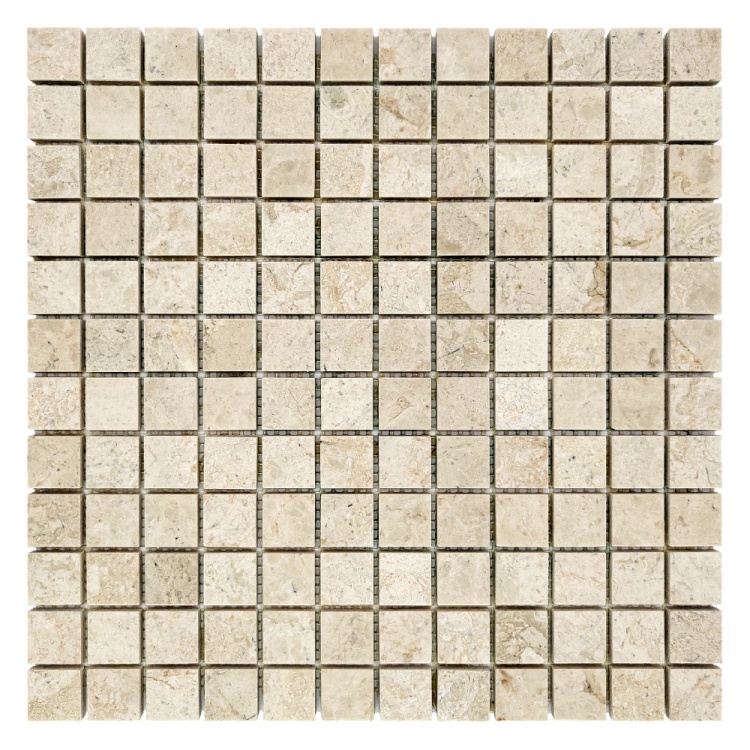 Мозаїка з мармуру Полірована МКР-2П (23x23) Victoria Beige