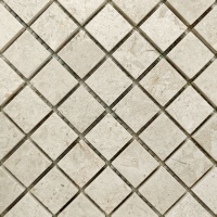 Мозаика из мрамора Полированная МКР-2П (23x23) Victoria Beige