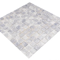 Мозаика стеклянная TRAVERTIN BLUE AquaMo