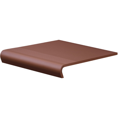 Сходинка клінкерна Stopnica V-Shape Burgund коричнева 50x320x300 мм