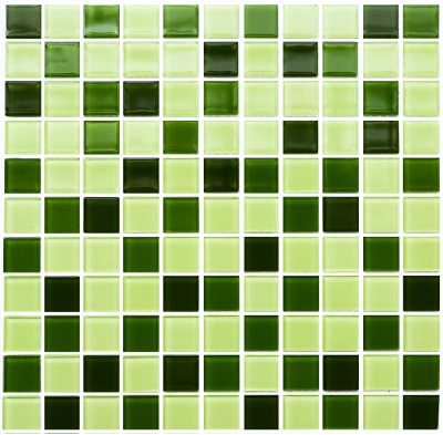 Мозаика керамическая Kotto Ceramica GM 4029 C3 green d/green m/green w  300 х 300 х 4   ( 25 х 25 )