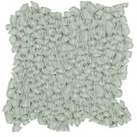 Мозаика Dune Trencadis Glass Cielo 30*30 белая стеклянная