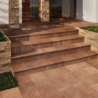 Сходинка клінкерна Peldano Ml. Stone Brown коричнева (10x330x330 мм)