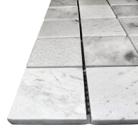 Мозаїка з мармуру Полірована МКР-3П (47x47) White Mix