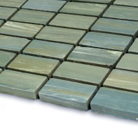 Мозаїка з керамограніту Kotto Ceramica MI7 23460103C Terra Verde 300 x 300 х 7 (прямокутник 23 x 46)