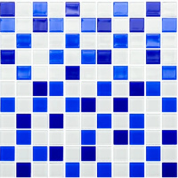 Мозаїка керамічна Kotto Ceramica GM 4033 C3 cobalt d/cobalt m/white 300 х 300 х 4 ( 25 х 25 )