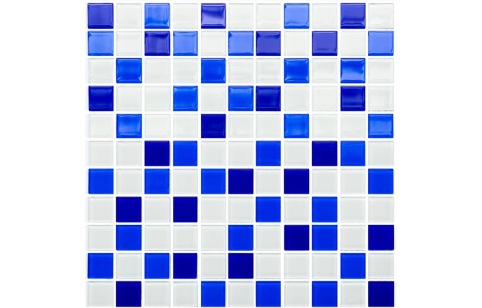 Мозаїка керамічна Kotto Ceramica GM 4033 C3 cobalt d/cobalt m/white 300 х 300 х 4 ( 25 х 25 )