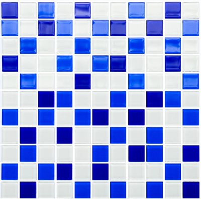 Мозаїка керамічна Kotto Ceramica GM 4033 C3 cobalt d/cobalt m/white 300 х 300 х 4 ( 25 х 25 )